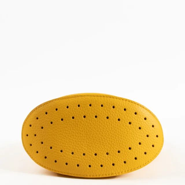 Delvaux Safran Taurillon Soft Pin Mini Bag in Leather from Labellov, photo 5 of 5