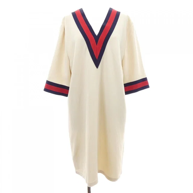 Gucci Dress Beige in Beige from The Reluxe