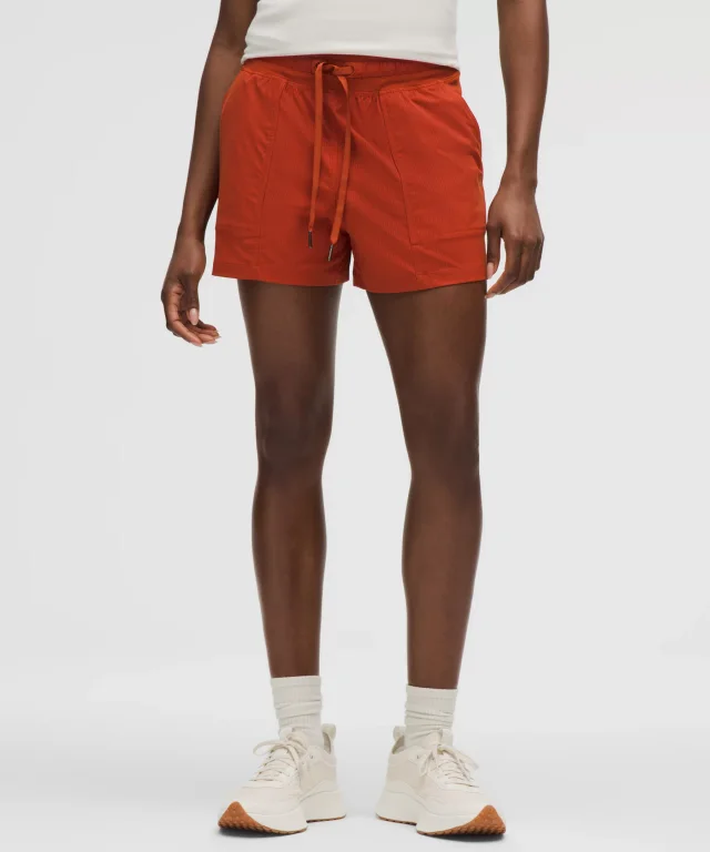 lululemon Dance Studio High-Rise Short 3.5" in Autumn Rust, photo 2 of 6 from lululemon