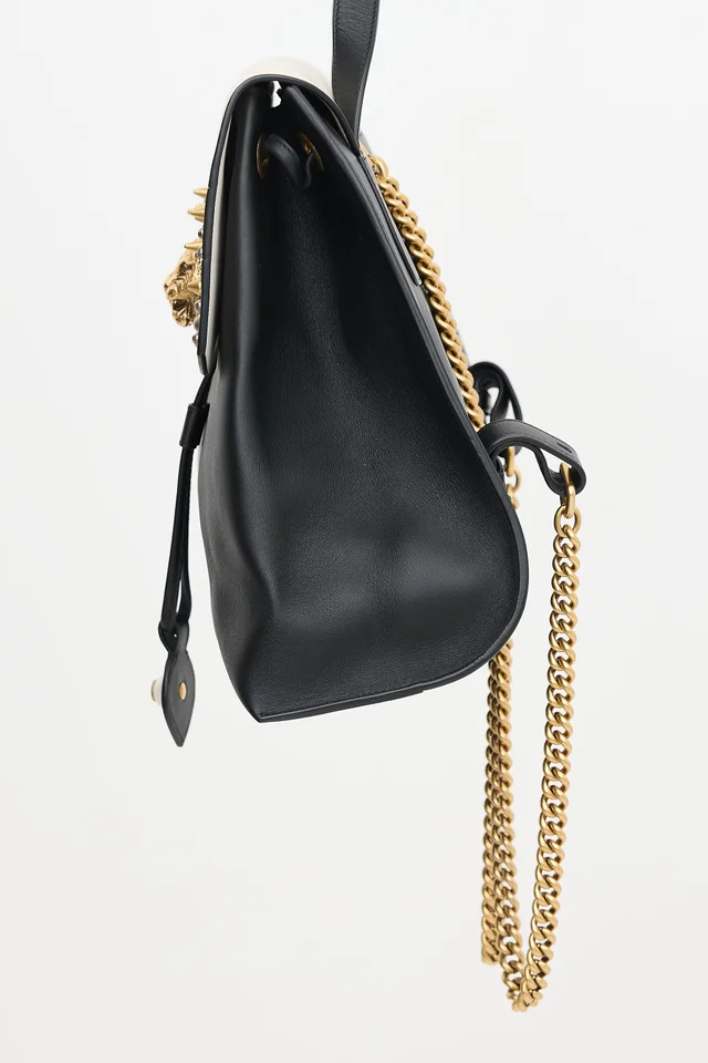 Gucci Leather Embellished Malin Backpack in Leather from VSP Consignment, photo 2 of 2