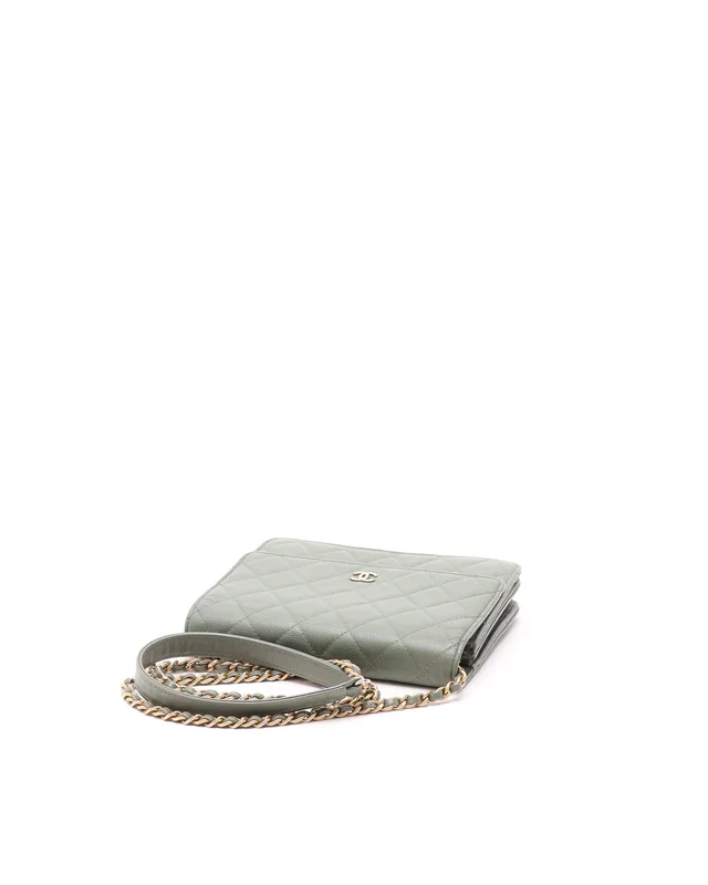 Chanel Caviar Wallet on Chain Bag in Caviar leather from A Retro Tale, photo 5 of 11