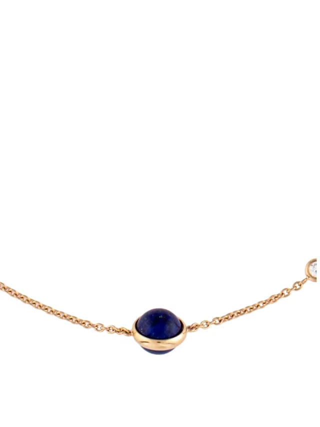 Piaget 18K Lapis Lazuli & Diamond Possession Pendant Necklace, 16" in multicolor from The RealReal