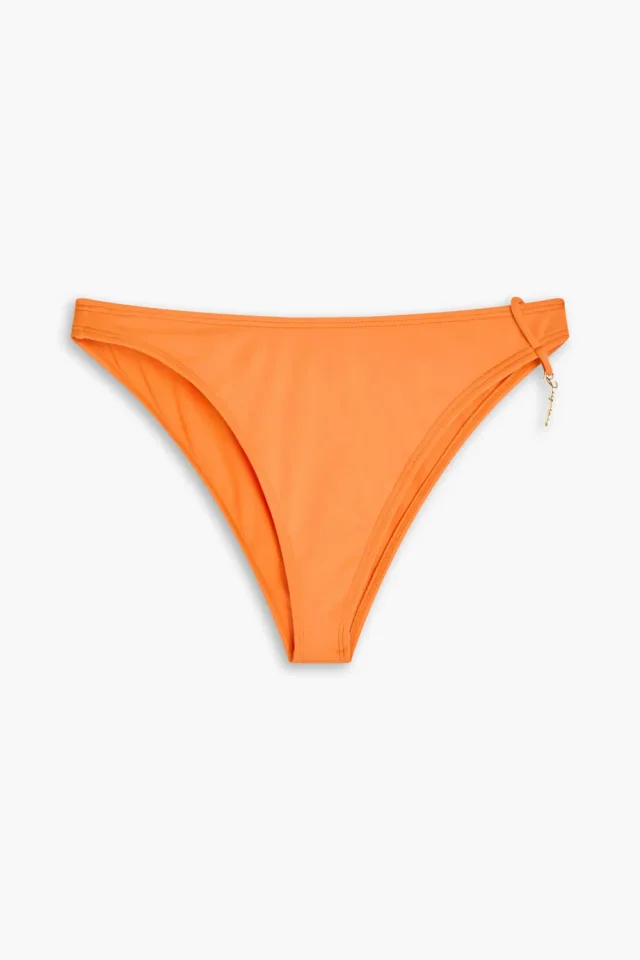 Jacquemus Le Bas De Maillot Signature Logo-Embellished Bikini Briefs, photo 5 of 8 from THE OUTNET