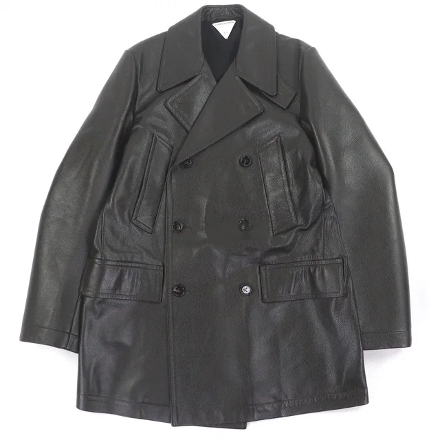 Bottega Veneta Chester Cowhide Coat in Leather from LuxUness
