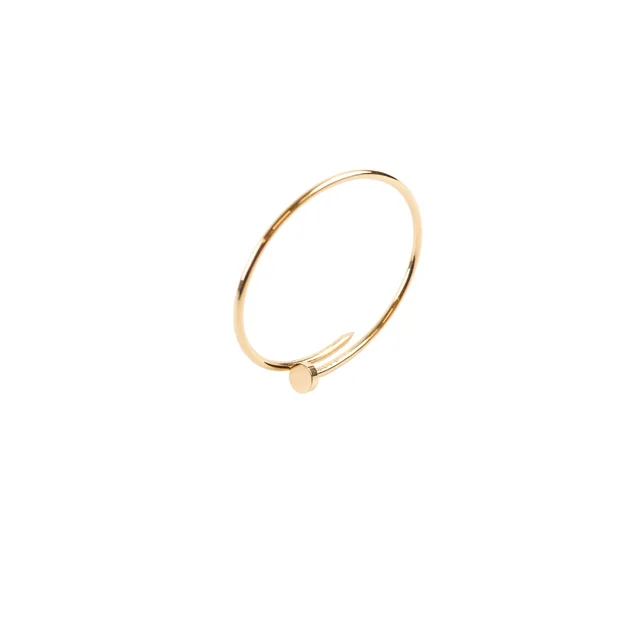 Cartier Just Un Clou Yellow Gold Small Bracelet Size 17 in Yellow from The Purse Affair