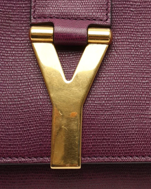 Saint Laurent Y Line Clutch Bag in Leather from A Retro Tale, photo 6 of 10