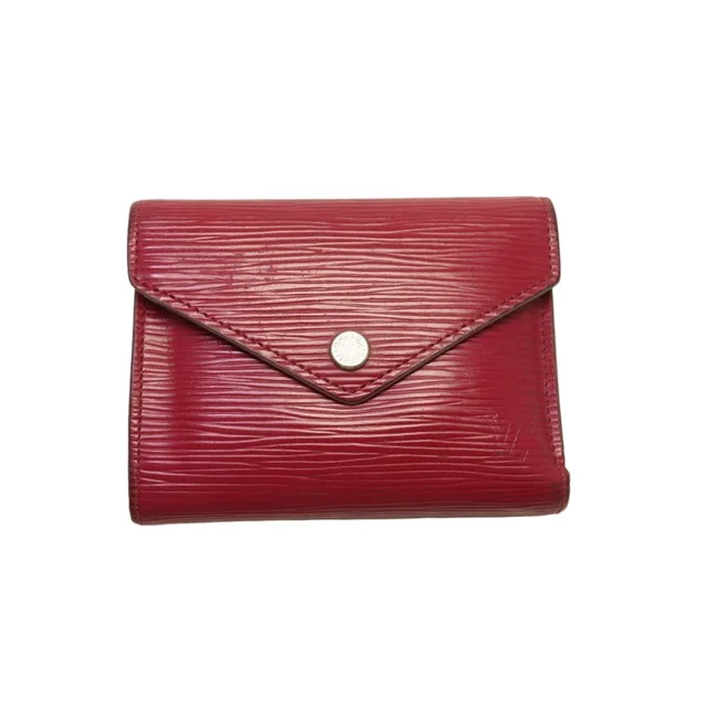Louis Vuitton Epi Portefeuille Victorine Trifold Wallet in Leather from The Reluxe