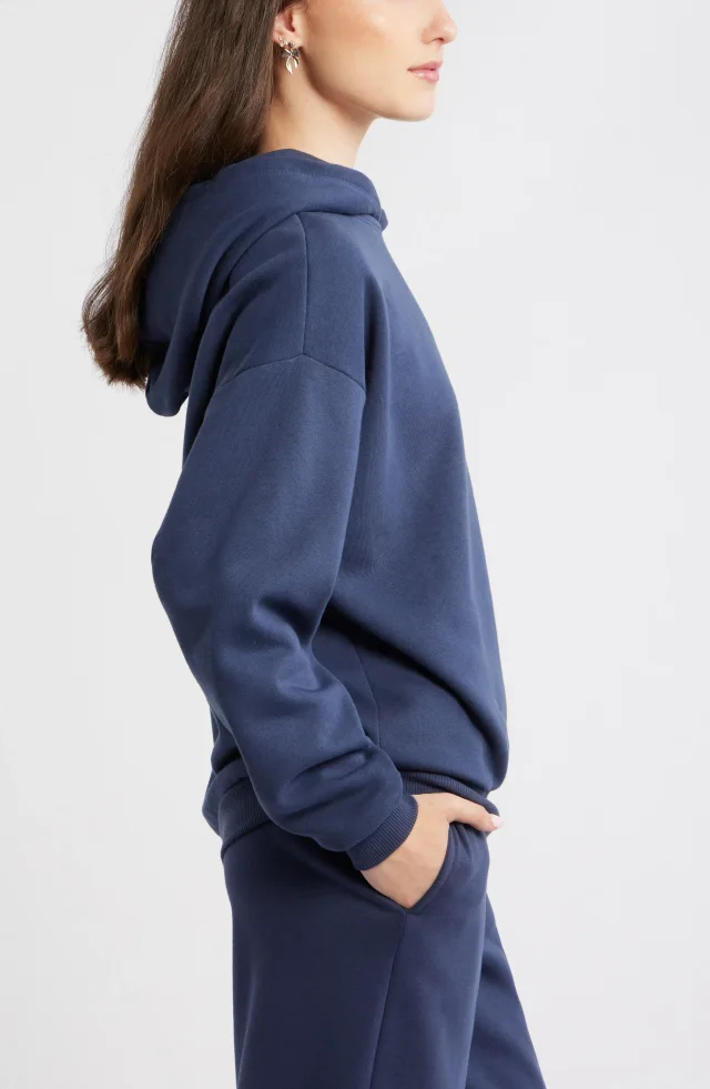 BP. Relaxed Fleece Hoodie, photo 4 of 7 from Nordstrom