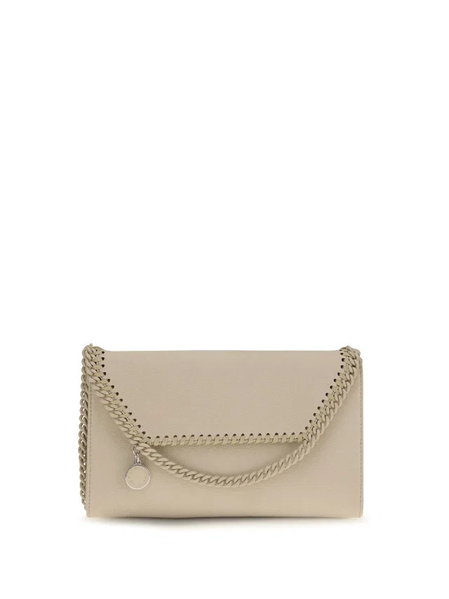 Stella McCartney Eco Shaggy Shoulder Bag — Beige Polyester in Beige from HEWI