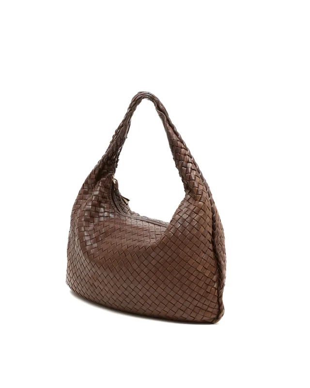 Bottega Veneta Small Intrecciato Hobo Bag in Woven leather from A Retro Tale, photo 2 of 9