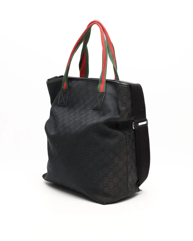 Gucci GG Sherry Line Tote Bag in Canvas from A Retro Tale, photo 3 of 15