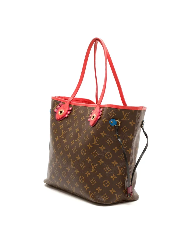 Louis Vuitton Monogram Neverfull Totem MM Tote Bag in Coated canvas from A Retro Tale, photo 3 of 9