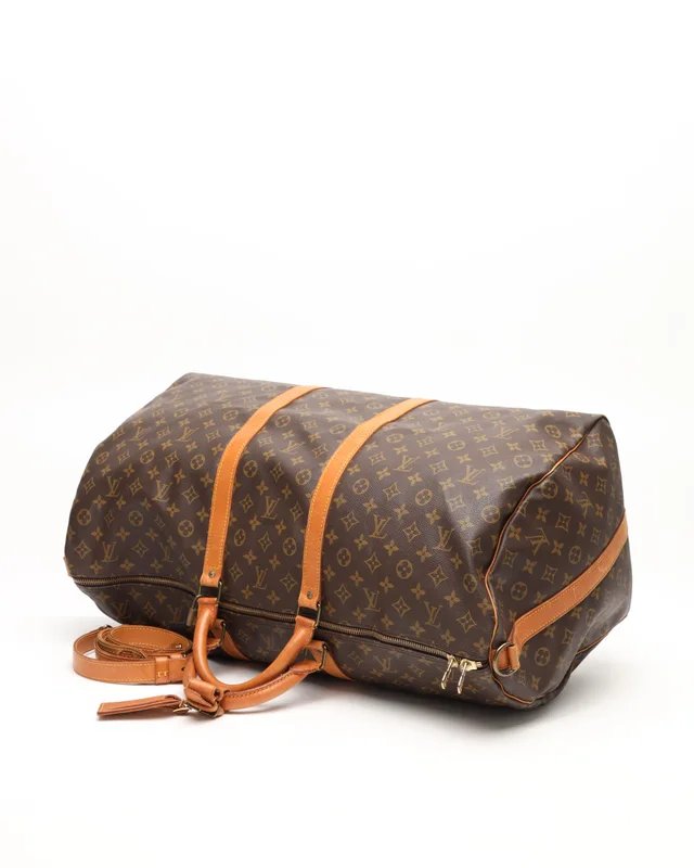 Louis Vuitton Monogram Keepall Bandoulière 60 Weekend Bag in Coated canvas from A Retro Tale, photo 5 of 11