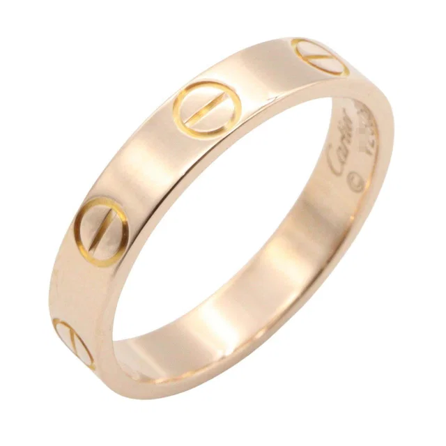 Cartier Mini Love Au750 Ring Size 8 from LuxUness