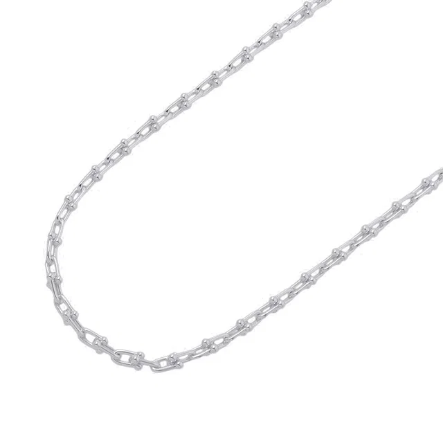 Tiffany & Co. HardWear Small Link Necklace Size Small60153093 SV925 from GALLERY RARE