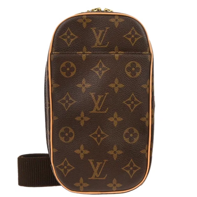 Louis Vuitton 2005 Monogram Pochette Gange Bum Bag M51870 in Coated canvas from AMORE Vintage Tokyo
