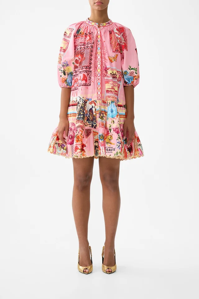 Camilla eBoutique PUFF SLEEVE SHIRT DRESS COLLAGE KINGDOM from CAMILLA, photo 1 of 1