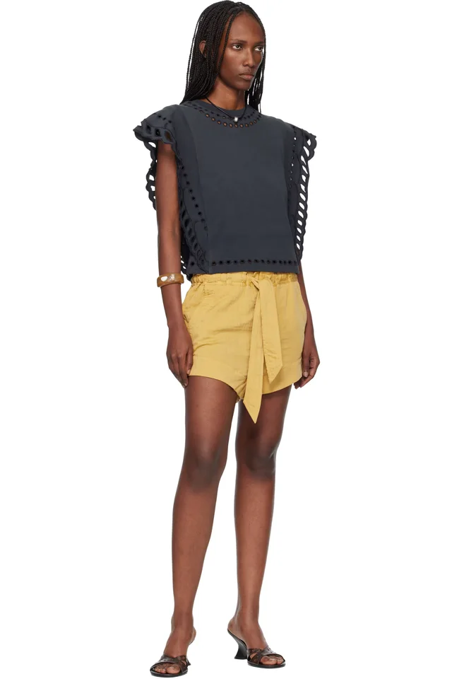 Isabel Marant Etoile Black Odyle T-shirt, photo 4 of 4 from SSENSE