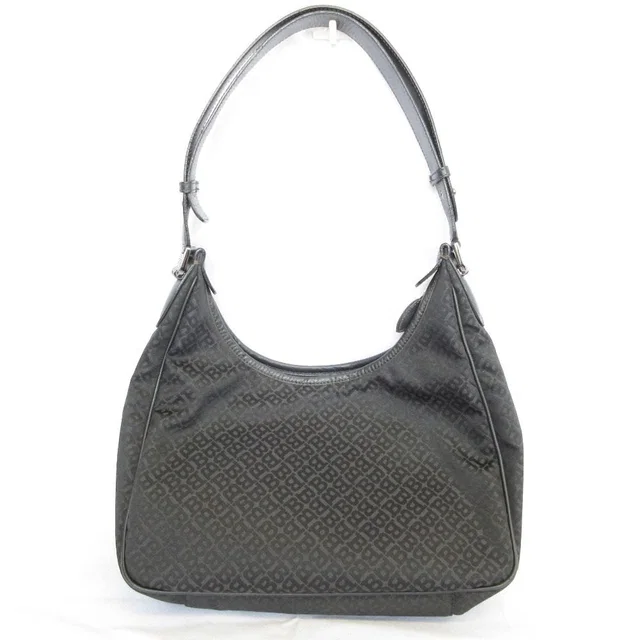 Bally B Monogram Canvas Hobo Bag in Coated canvas from LuxUness