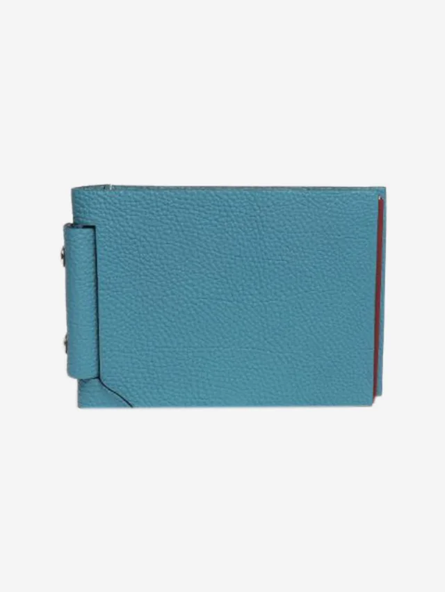Hermès Blue leather photo book in Blue Leather from Sign of the Times