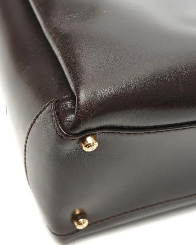 Gucci GG Tote Bag in Leather from A Retro Tale, photo 9 of 14