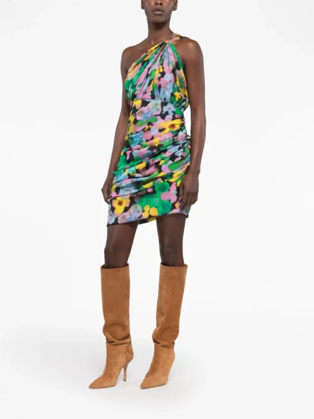 Az Factory With Lutz Huelle One Shoulder Mini Dress, photo 5 of 5 from Balardi