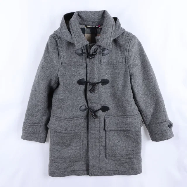Burberry 버버리 키즈 후드 집업 코트 (12Y) from GUGUS