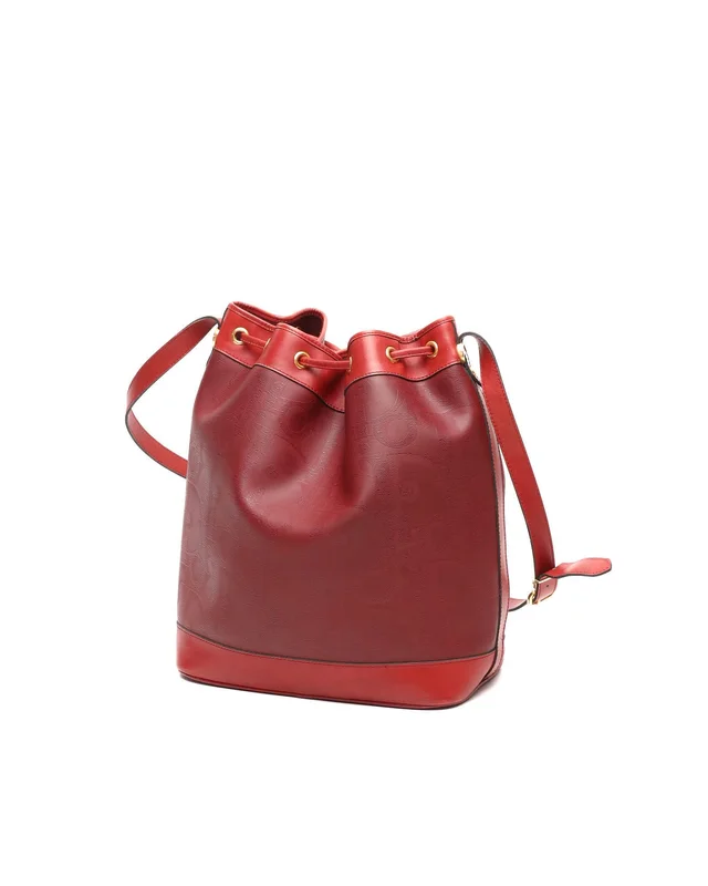 Dior Drawstring Bucket Bag in Canvas from A Retro Tale, photo 3 of 13
