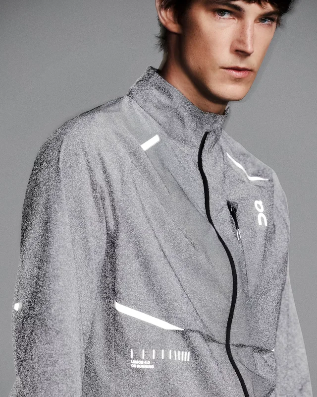 On Weather Jacket Lumos in Eclipse, photo 8 of 9 from On