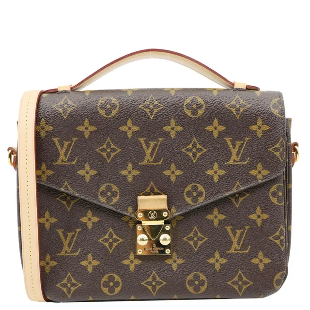 Louis Vuitton Metis Pochette Monogram Canvas Crossbody Bag Brown in Brown Coated canvas from Dallas Designer Handbags