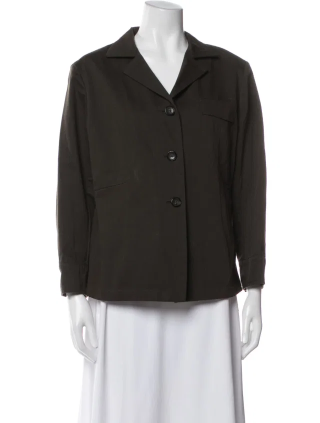 Jil Sander Vintage 2000's Blazer in brown|red from The RealReal