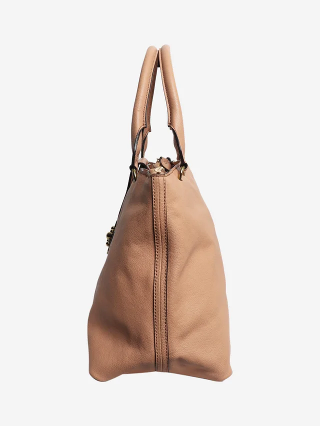 Chloé Peach Elsie leather tote bag in Leather from Sign of the Times, photo 2 of 2