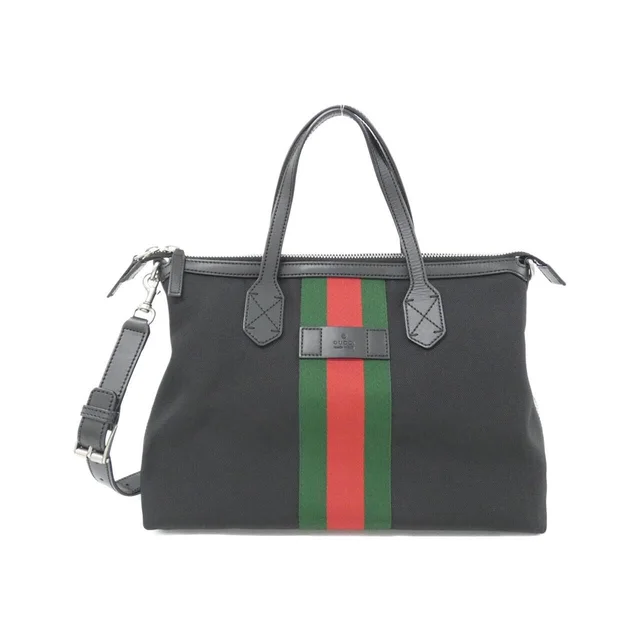 Gucci Bag Handbag Black in Black Canvas from The Reluxe