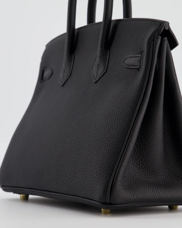 Hermès Birkin 25 Retourne Bag in Black Togo leather from Sellier, photo 12 of 23