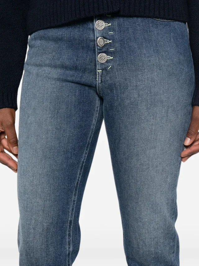 Dondup button-fly frayed jeans, photo 4 of 4 from SENSER