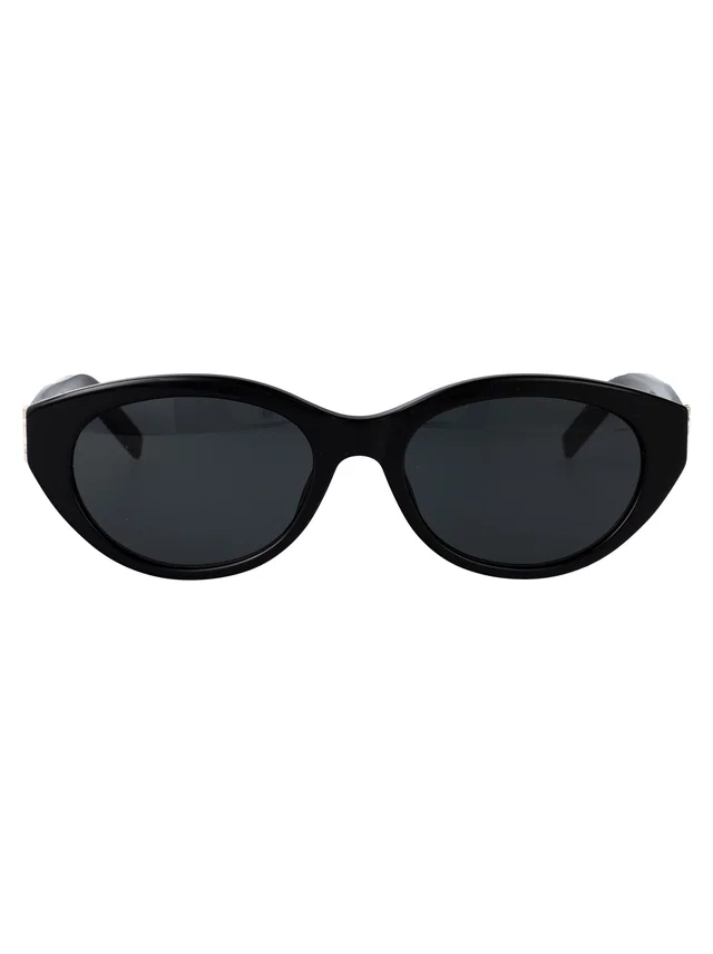 Saint Laurent Slm148 Sunglasses — Black Acetate in Black from HEWI