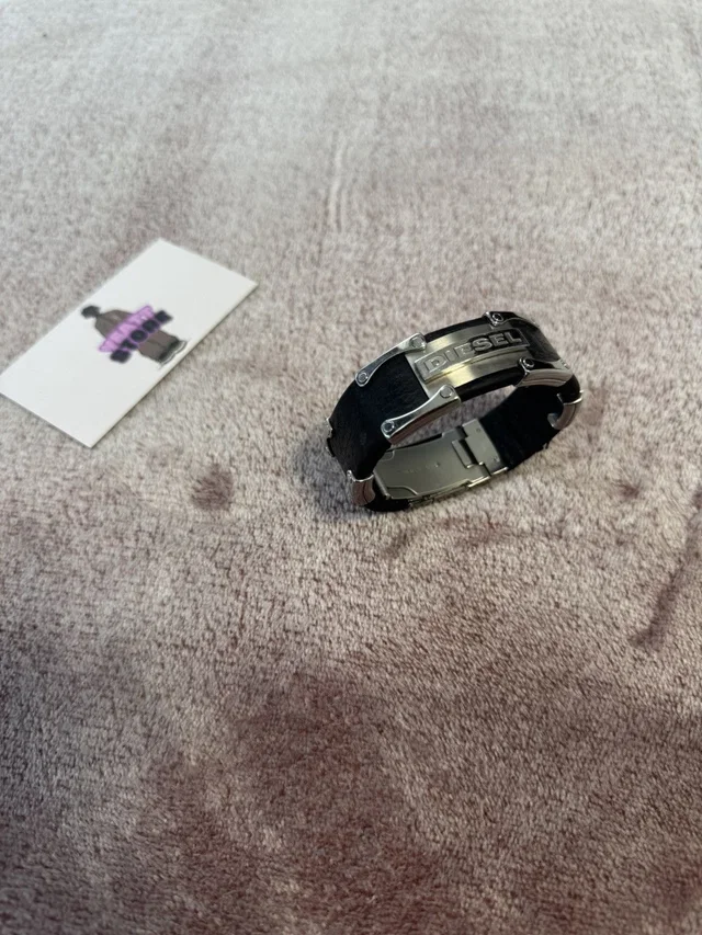 Diesel Dark Avantgarde Bracelet in black from Grailed