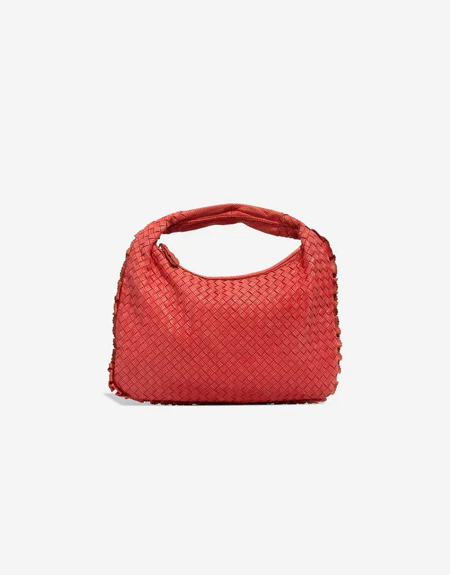 Bottega Veneta Hobo Small Lamb Red in Red Lambskin from SACLÀB