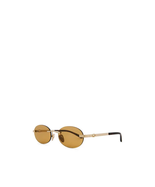 Gucci Eyewear Oval Frame Sunglasses, photo 2 of 3 from SENSER