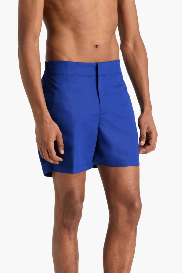 Frescobol Carioca Mid-Length Recycled Polyester Swim Shorts, photo 2 of 4 from THE OUTNET