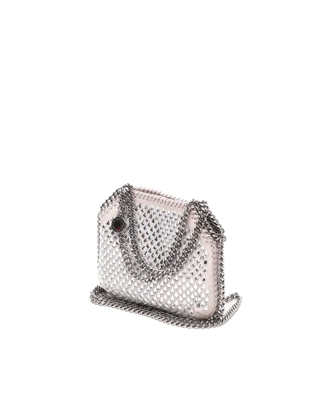 Stella McCartney Mini Falabella Rhinestone Bag in Satin from A Retro Tale, photo 2 of 2