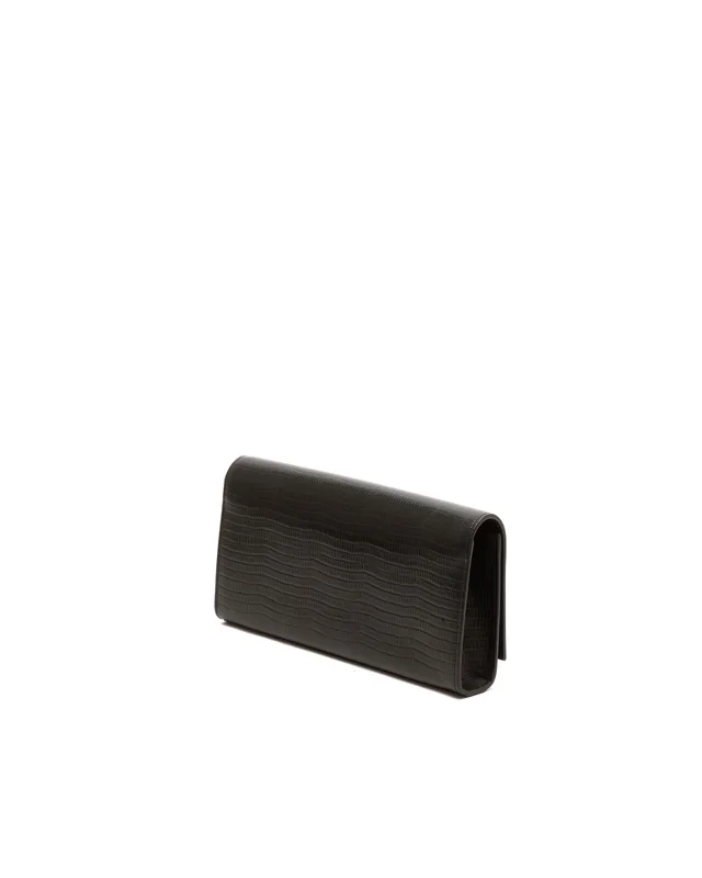 Saint Laurent Croc Kate Tassel Clutch Bag in Crocodile from A Retro Tale, photo 3 of 8