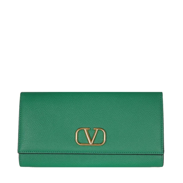 VALENTINO GARAVANI VLogo Signature Continental Wallet, Green from Cultstatus, photo 1 of 1