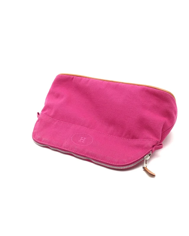 Hermès Bolide 25 Cosmetic Pouch in Canvas from A Retro Tale, photo 5 of 8