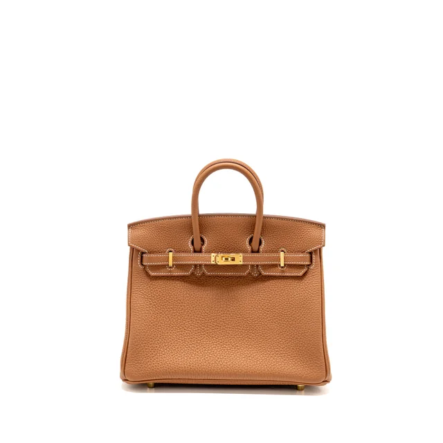 Hermès birkin 25 togo gold GHW stamp Y in Gold Togo leather from EMIER