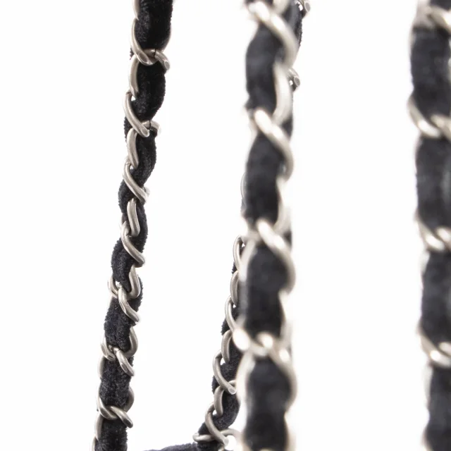 Chanel Black Moscou Bubble Quilt Bag in Black Velvet from Labellov, photo 7 of 8