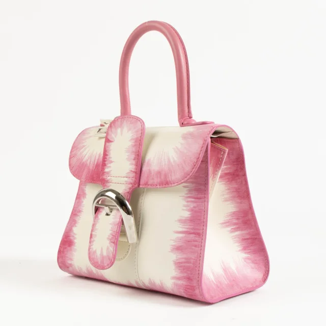 Delvaux Flamingo Oeillet Brillant Mini Bag from Labellov, photo 3 of 9