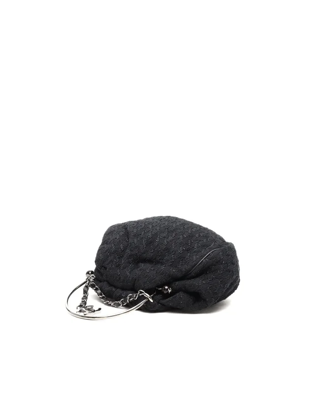 Chanel 2005s CC Tweed Knitting Handle Bag in Tweed from A Retro Tale, photo 4 of 8