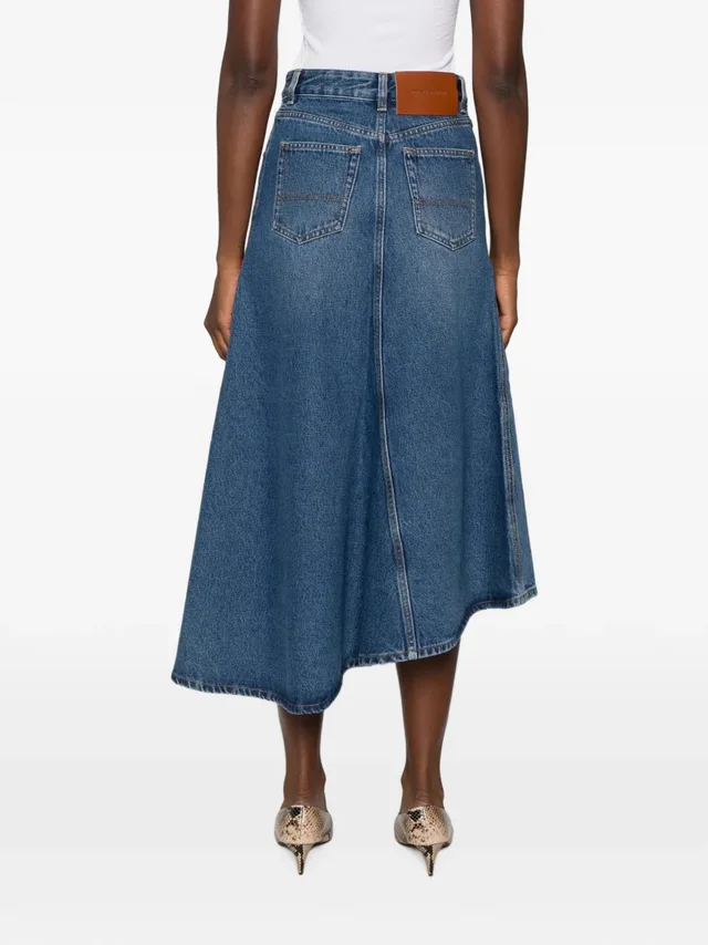 Victoria Beckham Asymmetric hem skirt with a slit, photo 3 of 5 from SENSER