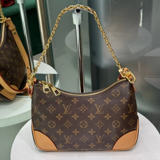 Louis Vuitton Boulogne PM Monogram Canvas in Coated canvas from Revivre Luxury Consignment